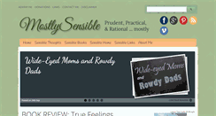 Desktop Screenshot of mostlysensible.com